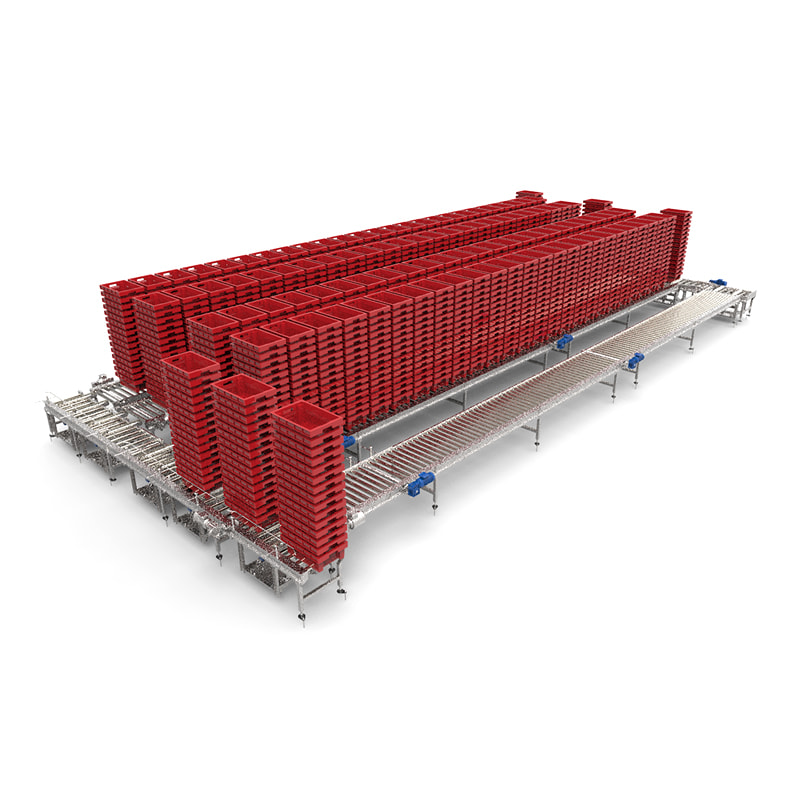 Crate Stack (Unstack) maskine