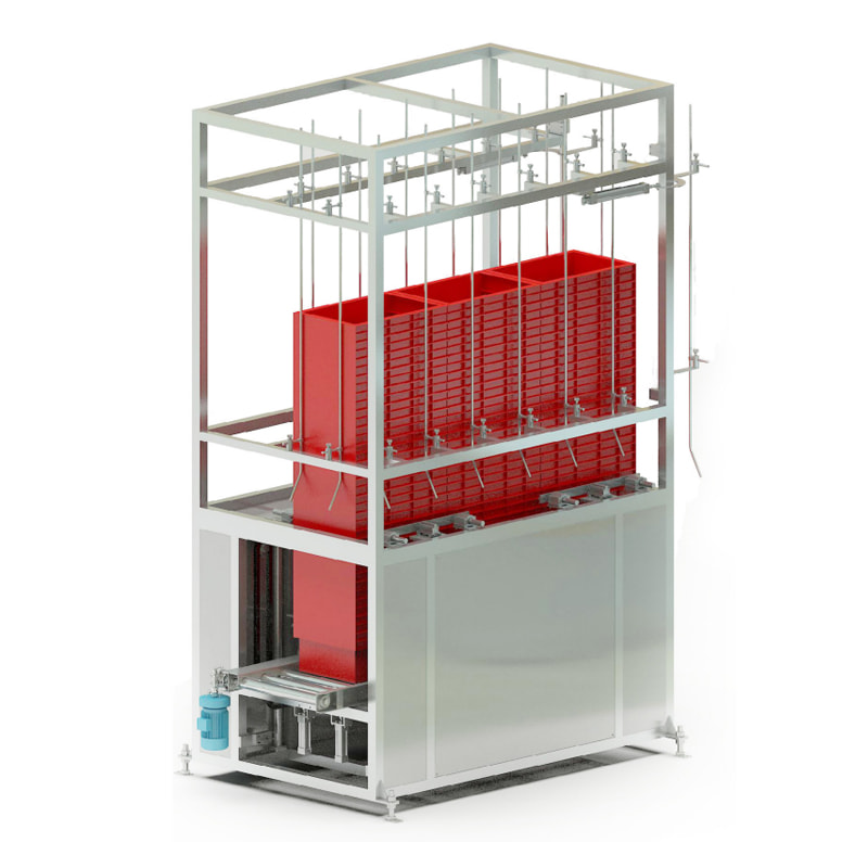 Crate Stack (Unstack) maskine